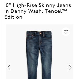 Madewell jeans. size 29 petite (5’4 and under)